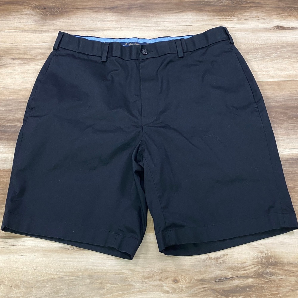 Brooks Brothers Chino Shorts Men 36 Classic Cotton Stretch Lightweight Advantage